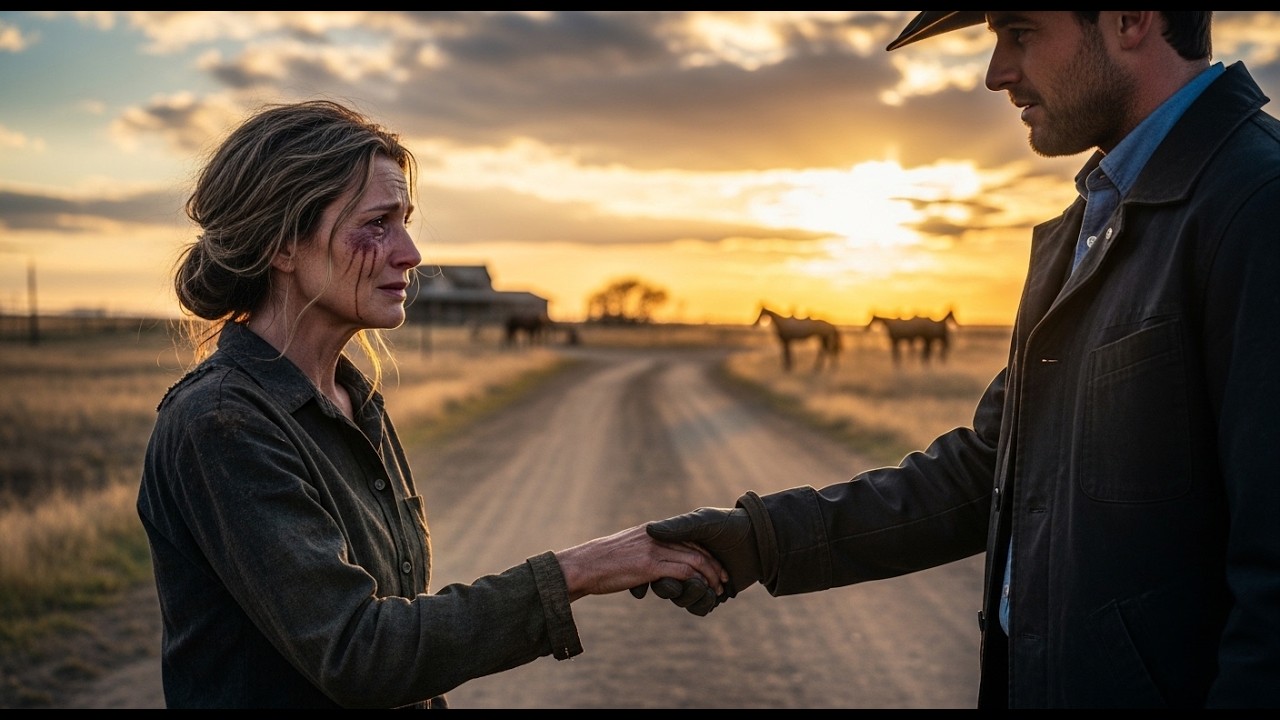 Widow Whispered She Was Lost… Millionaire Cowboy Said “Follow Me Home” | Emotional Love Story