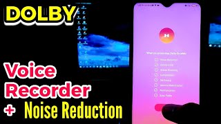 Make Your Voice Clean & Louder In Just 1 Tap Android || Dolby Voice Recorder App (Noise Reduction) screenshot 1