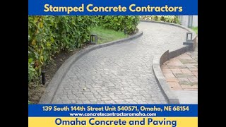 Stamped Concrete Contractors, Omaha, NE