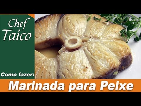 Vídeo: Peixe Marinado