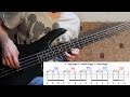 How to play 'Cowboys From Hell' by Pantera | bass lesson + bass tab