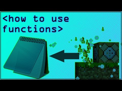 How to use Functions in Minecraft 1.12