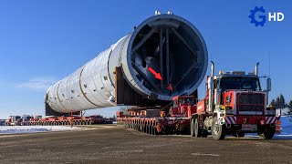 This Is How Oversized Loads Are Transported ▶ 500-Ton Submarine Heavy Duty Transport by Gear Tech HD 7,521 views 1 month ago 9 minutes, 14 seconds