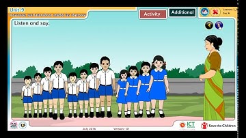 Class Three | English Unit 9 | Commands and instructions Outside the classroom 1-3