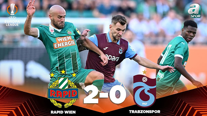 Rapid Wien 2-0 Trabzonspor MAÇIN TAMAMI  (UEFA Avrupa Ligi 3.Eleme Turu Rövanş Maçı) / 15.08.2024