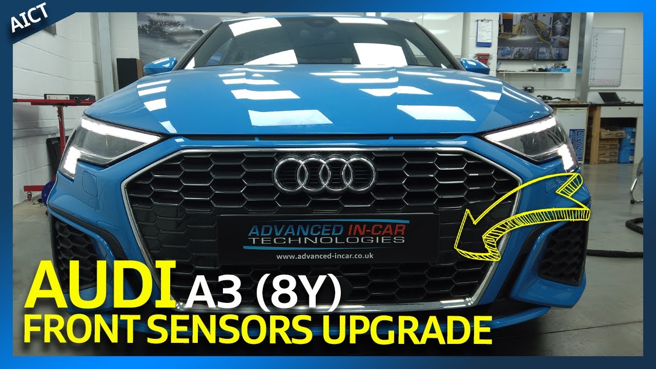 Audi A3 S3 RS3 8Y 2021 Front Parking Sensor Upgrade 