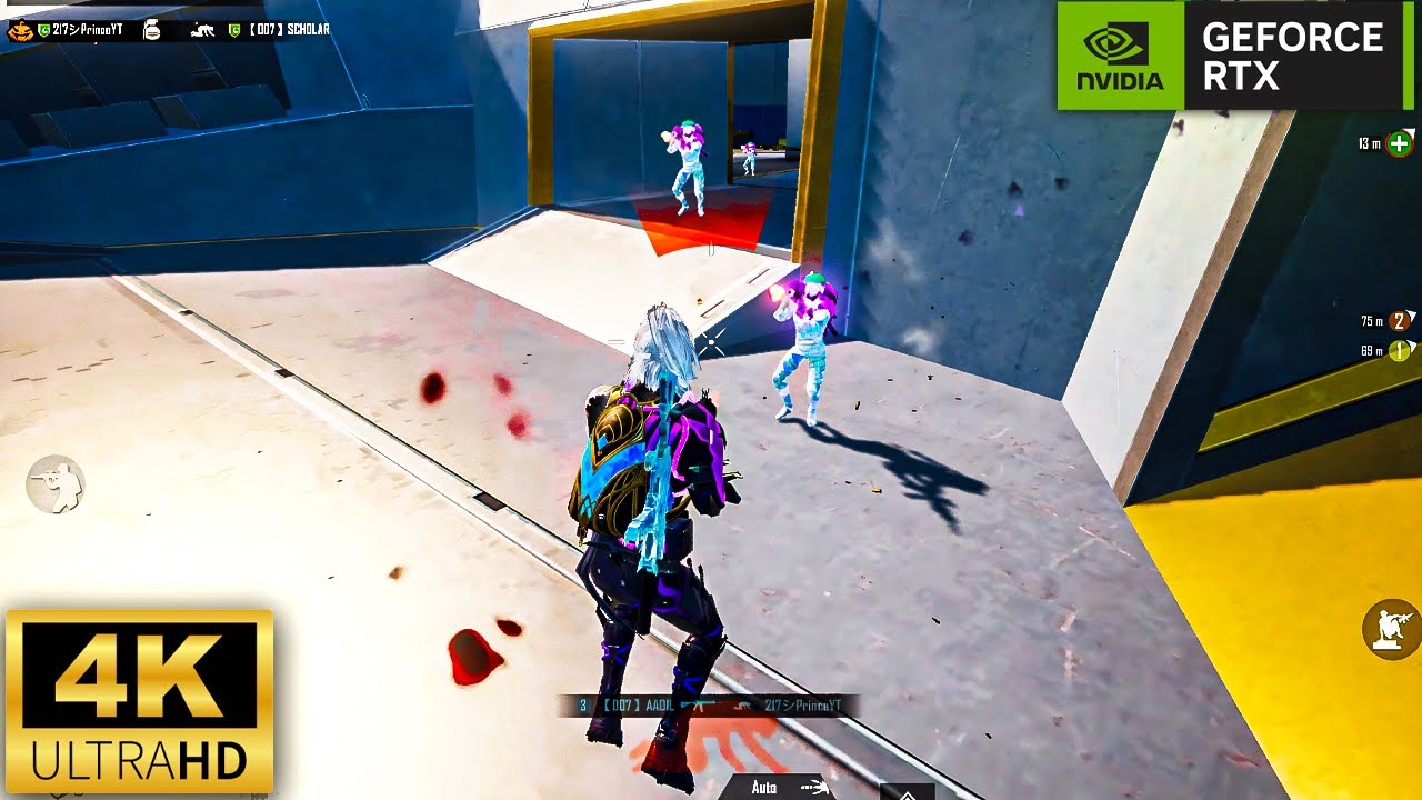 HDR+120 FPS Abusive Enemy 🤬 PUBG MOBILE Emulator/Gameloop/4K