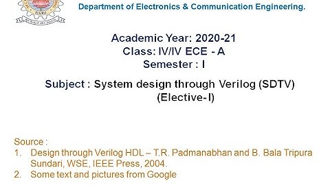 UNIT1 - LECTURE 6 - PLI, Introduction to module