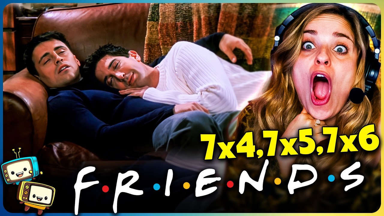 FRIENDS (2000) Season 7 Episodes 7x4, 7x5 & 7x6 Reaction! | First Time Watch!