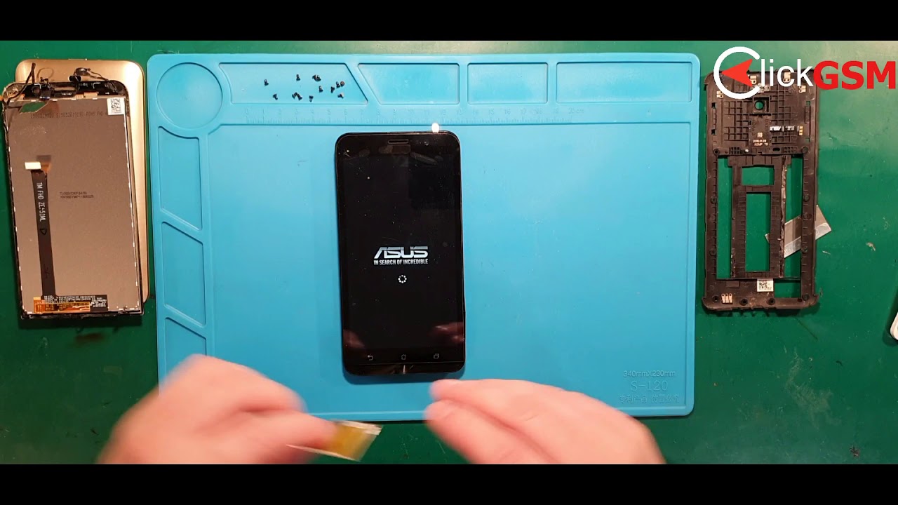 ⚙️ Schimbare Display Asus ZenFone 2 YouTube