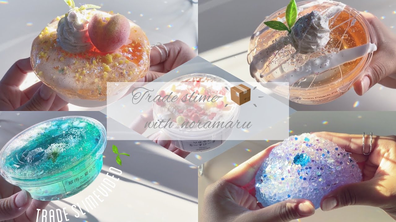Trade slime 📦🕊 ¦ @nora6360 ちゃんとトレードスライム👩‍🍳 ¦ asmrvideo