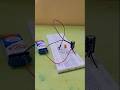 ⚙️ Capacitor Experiment You Must Try #electronic