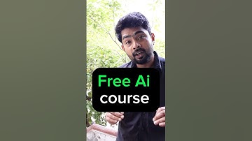 Ai Free course in tamil | Artificial intelligence future #ai #tamil #shorts