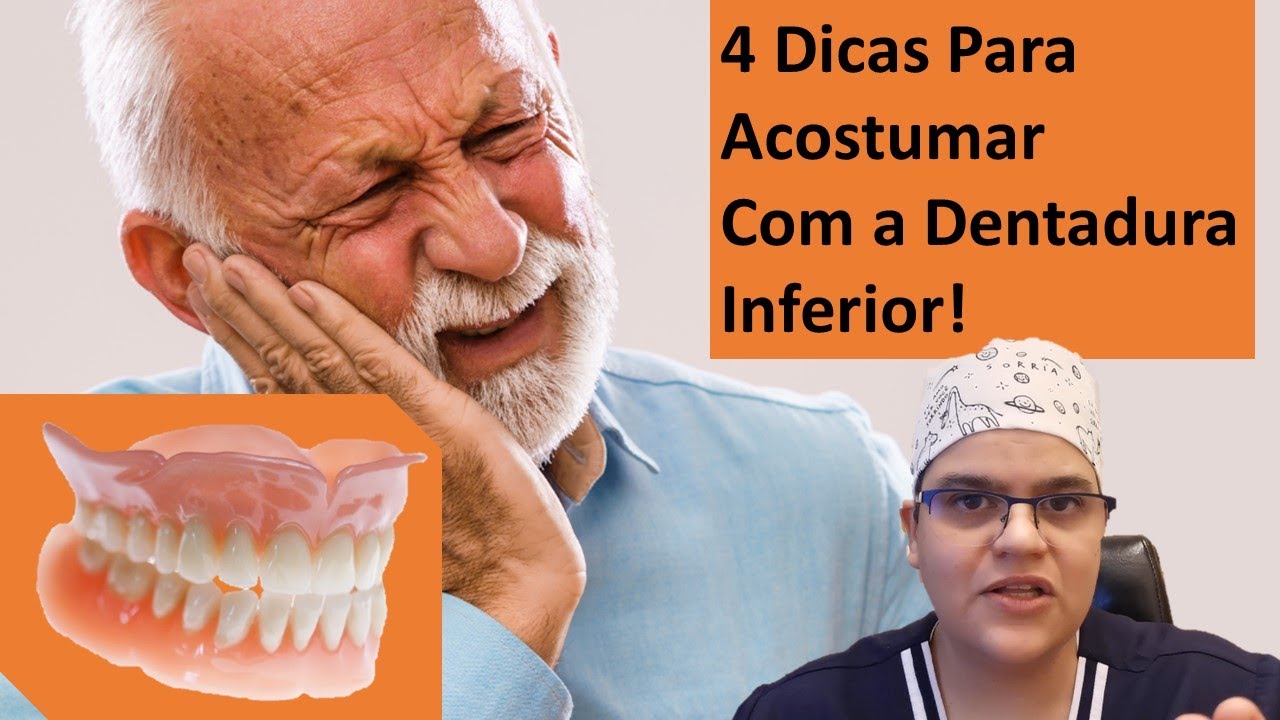 4 Dicas para acostumar com a dentadura inferior | Master Pride Odontologia | Dra Bianca Rosa