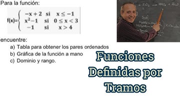 Funciones por Tramos o Trozos