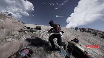 Practicing recoil control (Rust Console)