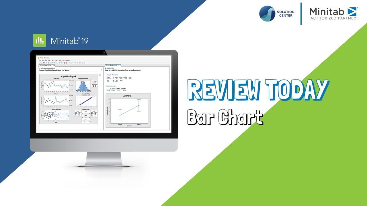 โปรแกรม สร้าง กราฟ  New  #ReviewToday : การสร้างกราฟ Bar Chart ในโปรแกรม Minitab 19