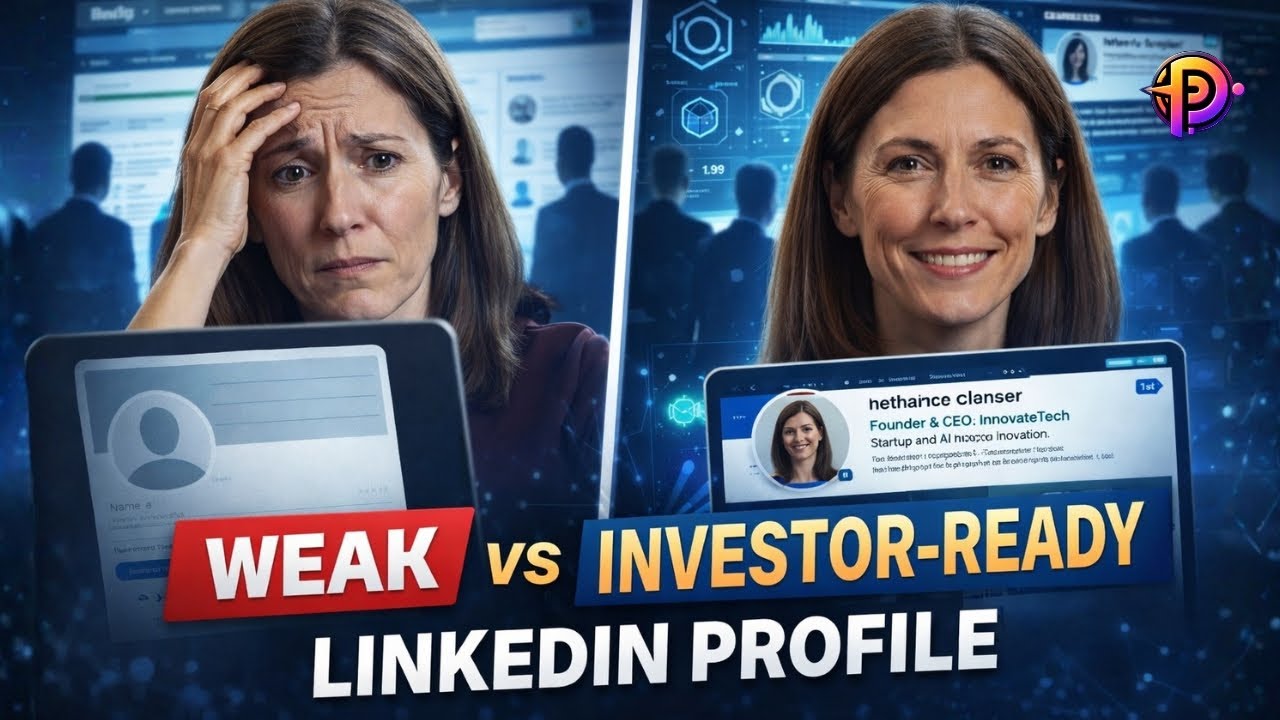Investors Check LinkedIn First | Build an Investor-Ready Profile with PathFinder AI