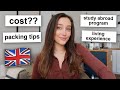 Moving to london qa study abroad exact cost and packing tips