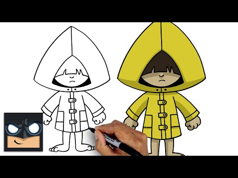 Cómo dibujar Six of Little Nightmares - Dibujos animados en línea