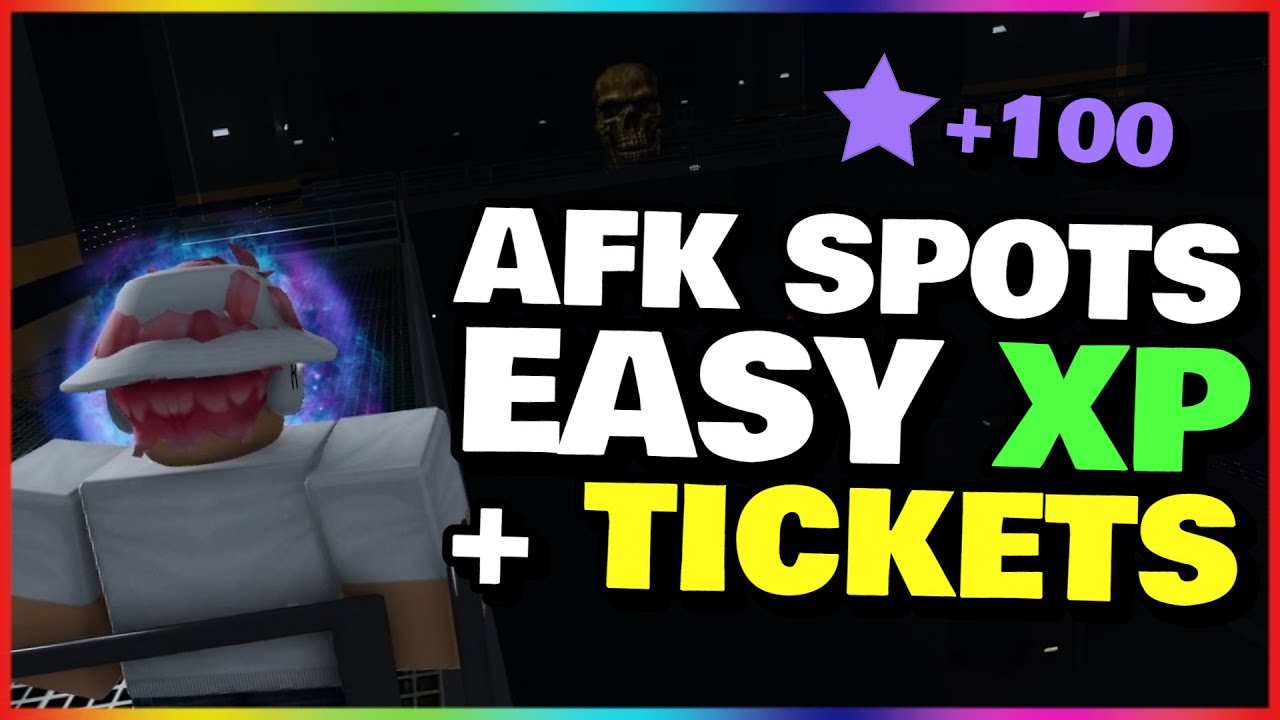BEST AFK SPOTS FOR XP AND TICKETS! | Evade - YouTube