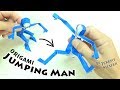 Origami Jumping Man by Jeremy Shafer