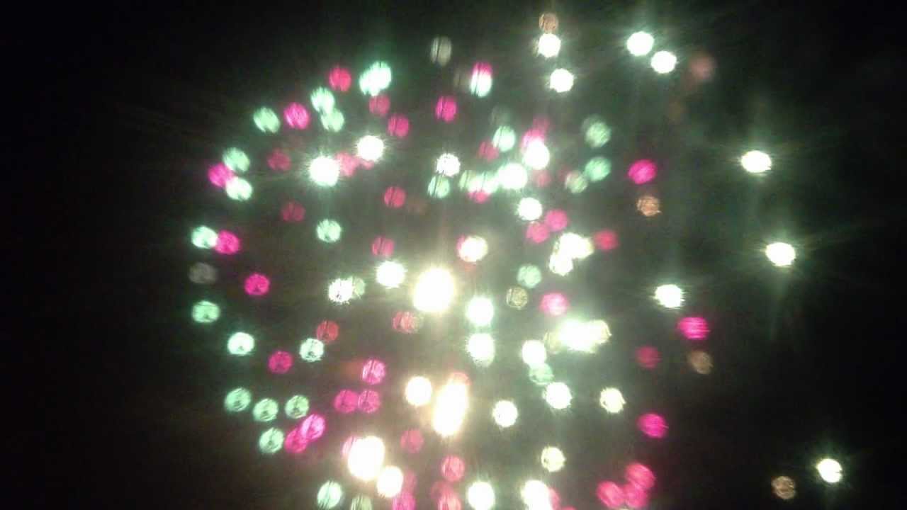 Hockley Christmas Lights Fireworks 2011 Part 1 YouTube