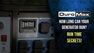 How Long Can Your DuroMax Generator Run Tips for Continuous Operation