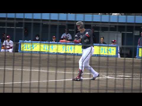 オリックスバファローズ 紅林弘太郎選手 第1打席 レフトフライ 2023/3/15 草薙球場 VS 東北楽天ゴールデンイーグルス