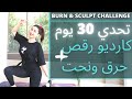 تحدي 30 يوم | حرق دهون + إظهار خطوط الجسم | BTS Dynamite | 30 Days Burn & Sculpt Challenge