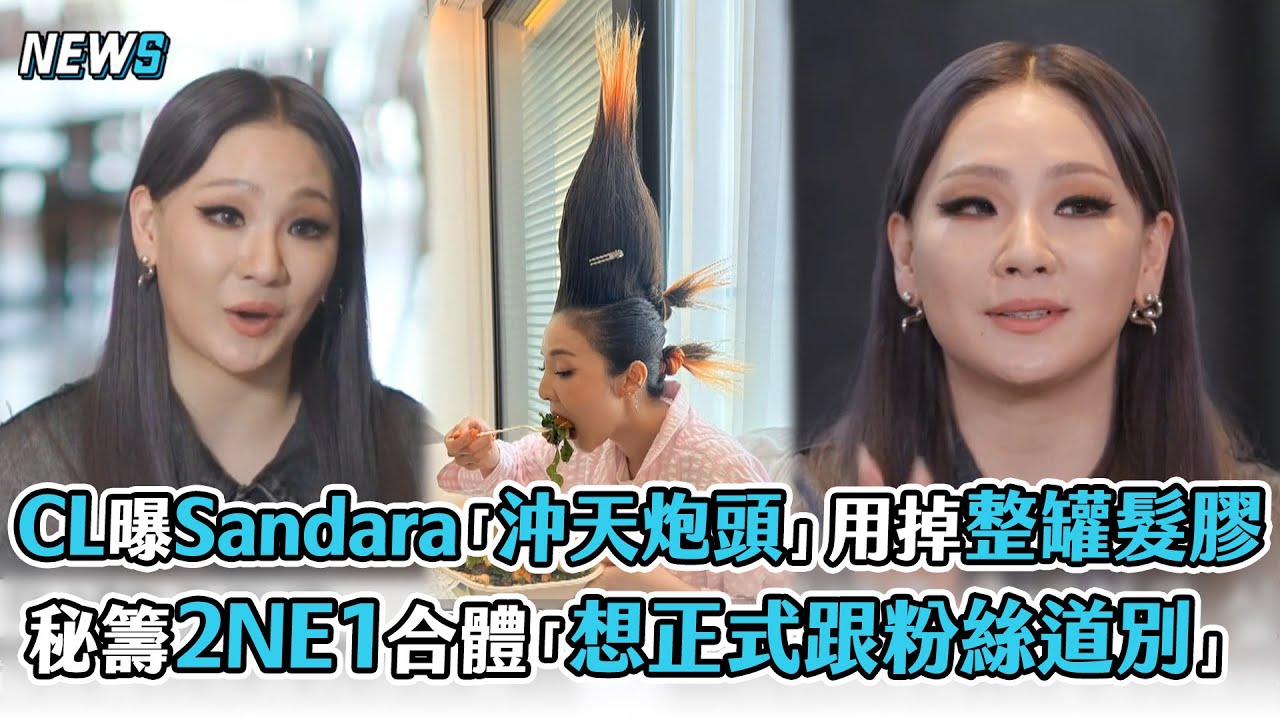 【2NE1】CL曝Sandara「沖天炮頭」用掉整罐髮膠  驚喜籌畫2NE1合體「正式跟粉絲道別」