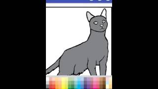 Cats Coloring Book Android App screenshot 5