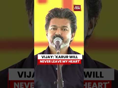 CM Vijay Reaches Karur, Gets Emotional And Says, ‘Karur Tragedy Hurt Me The Most’ | #vijay #tvkvijay