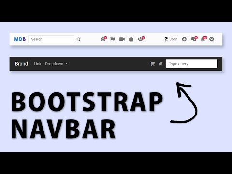 Bootstrap Navbar - Tutorial on the latest Bootstrap 5