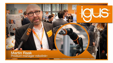 Robot Arm Prototype - low cost, low weight, made from plastic! | igus® news 2018