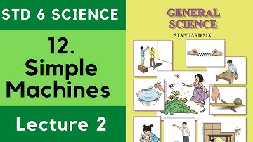 6th Science| Chapter 12 | Simple Machines | Lecture 2 |Std 6 Science| Maharashtra Board Class 6