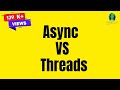 Async vs Thread | C# Interview Questions with Answers | Csharp Interview Questions
