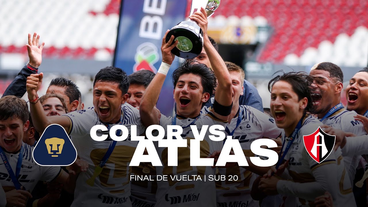Sabroso con las manos en la masa pacífico Color | Gran Final Atlas vs Pumas Sub 20 - YouTube
