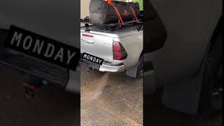 TOYOTA HILUX (2015+) GUN 2.8L TD 3 STAINLESS TURBO-BACK EXHAUST