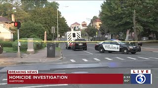 VIDEO: Police investigate early morning homicide in Hartford