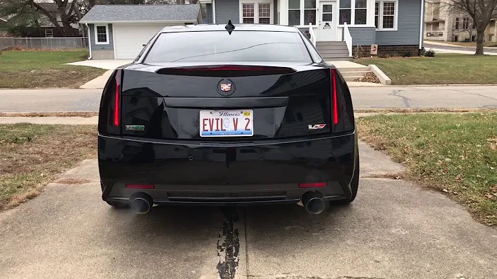 2011 CTS-V (cold start)