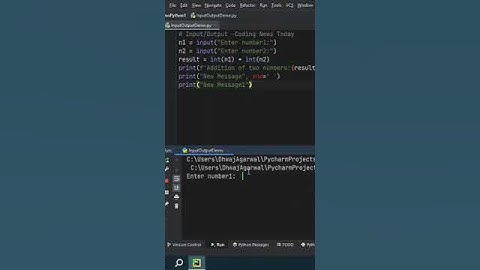 Python User Input Tip!! #python #programming #coding