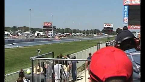 Chris Vandergriff Top Fuel Blowover Crash 2003