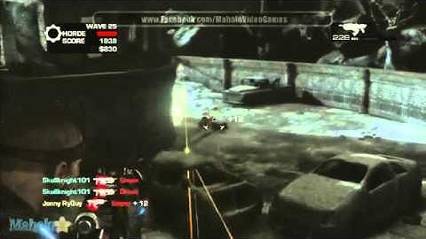 Gears of War 3 Horde Mode Gridlock First Attempt with JR Wave 251651