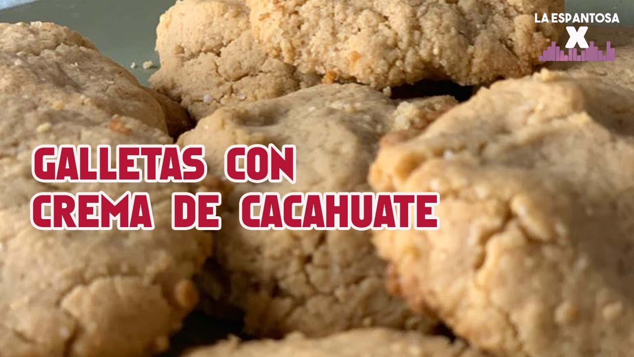 Cómo preparar galletas con crema de cacahuate en casa #postresveganos #cocinavegana #veganfood