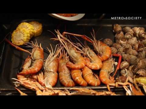 " Prawn on Fire " at Novotel Bangkok Fenix Silom