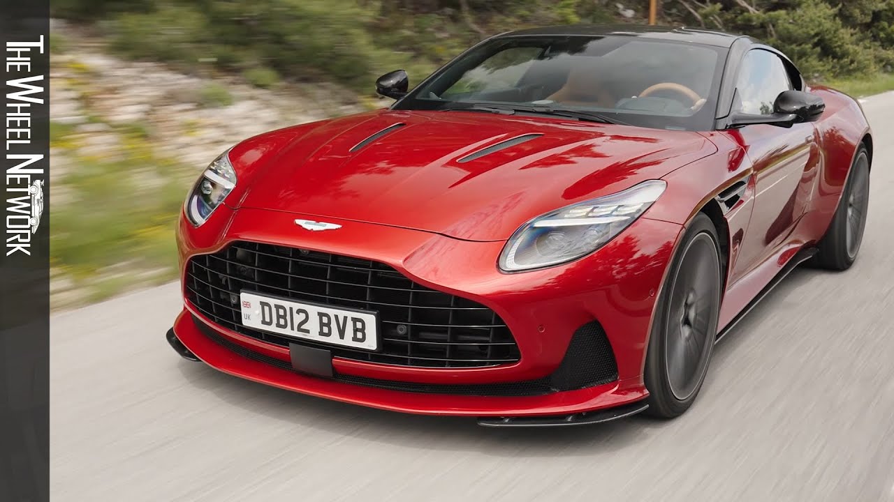 2024 Aston Martin DB12 | Hyper Red | Driving, Interior