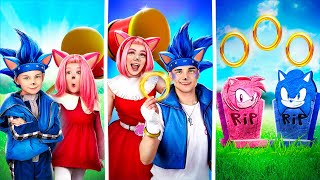 Kirpi Sonic ve Amy Rose’un Aşk Hikayesi! Doğumdan Ölüme! Pokémonlar Gerçek Hayatta!