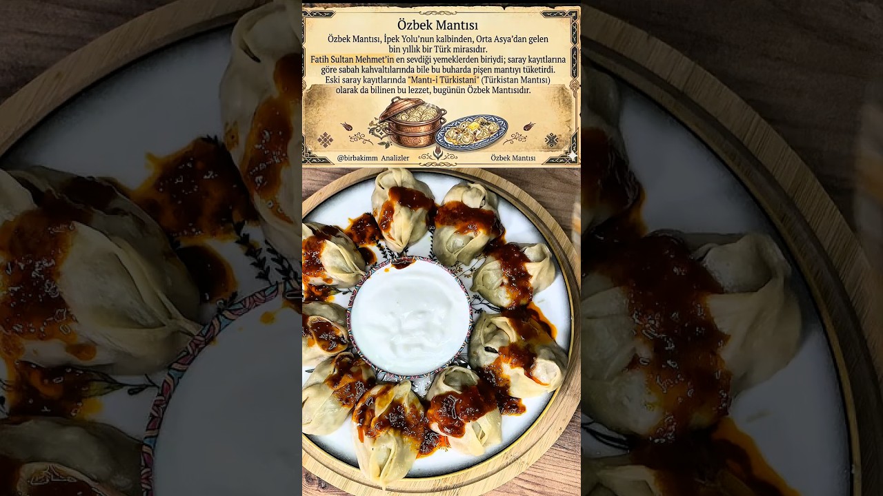 Özbek mantısı #pratiktarifler #yemektarifleri #yemektarihi #turkishfood #foodhistory #recipe Özbek mantısı #pratiktarifler #yemektarifleri #yemektarihi #turkishfood #foodhistory #recipe