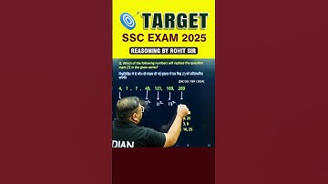 🔥NUMBER SERIES | REASONING BY ROHIT SIR | #shorts #ssc #ssccgl #cgl2025 #radianmensa